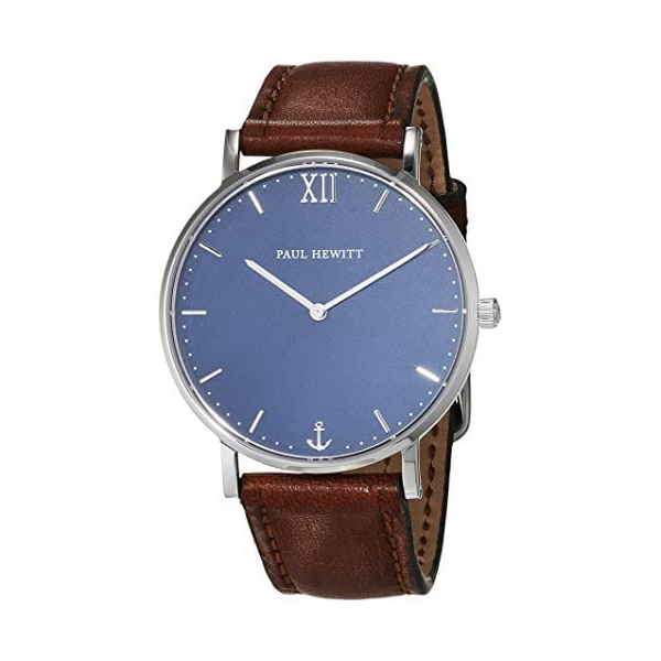 Paul Hewitt Sailor 39mm Blue Lagoon Men's Dress Watch