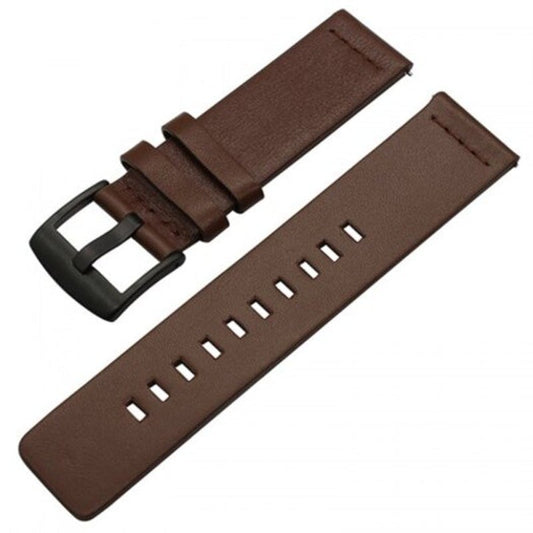 22Mm Belt Genuine Luxury Leather Band Strap For Samsung Gear S3 Frontier Classic Deep Coffee Watch Bands